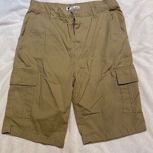 Men's Cargo Shorts in Tan